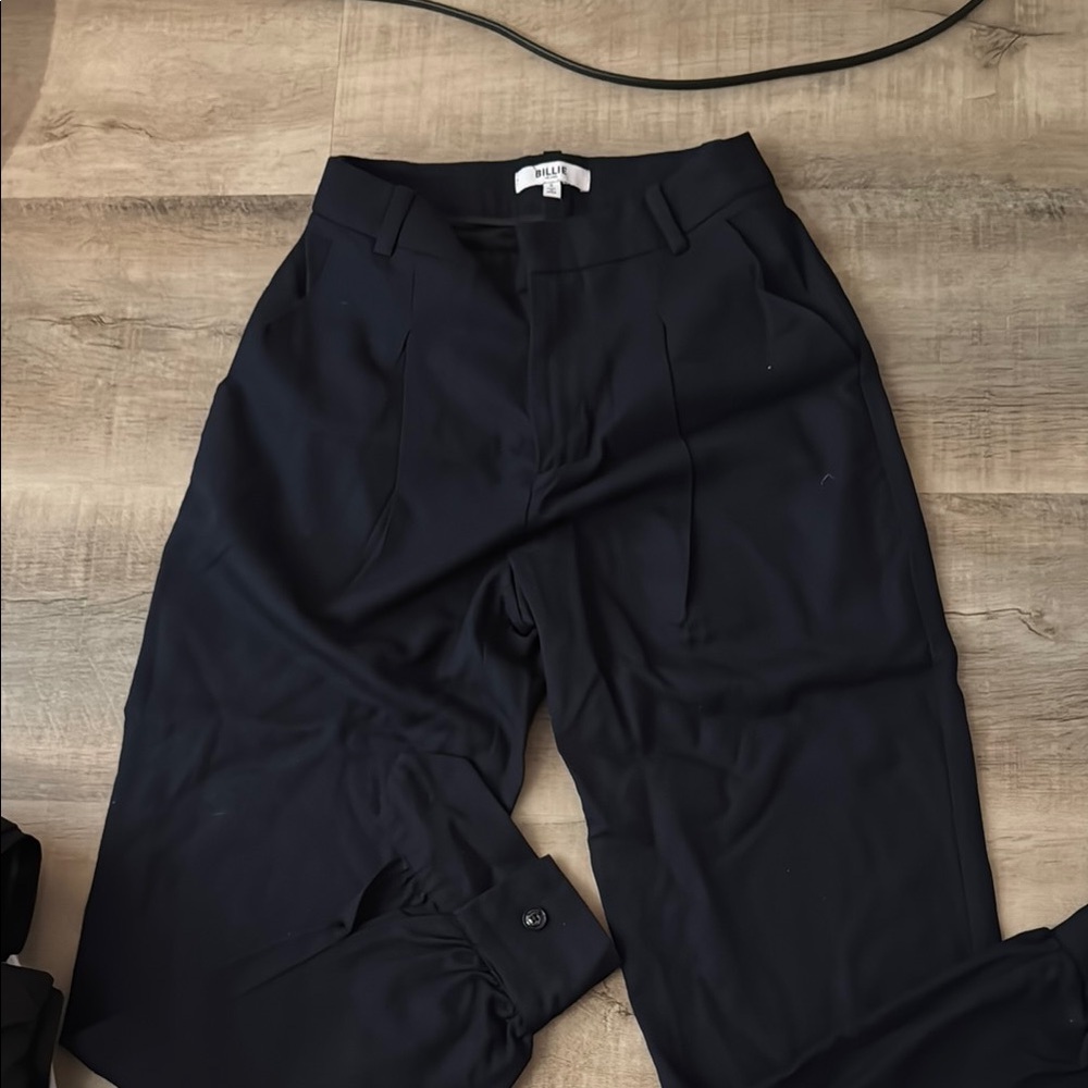 Billie the label dark blue Trousers